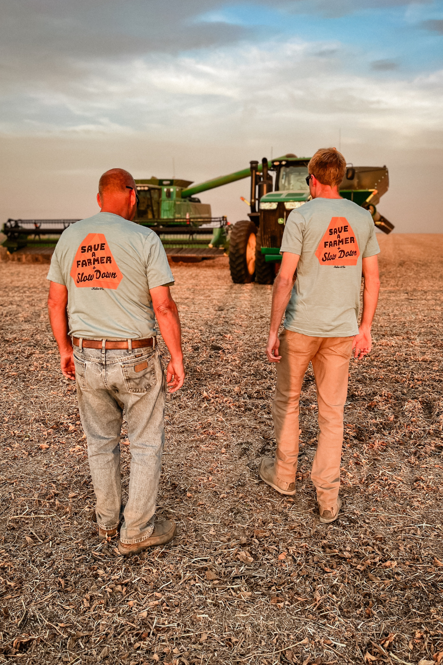 Kelso & Company - Vente T-shirt sérigraphié – femme - T-shirt Save A Farmer3