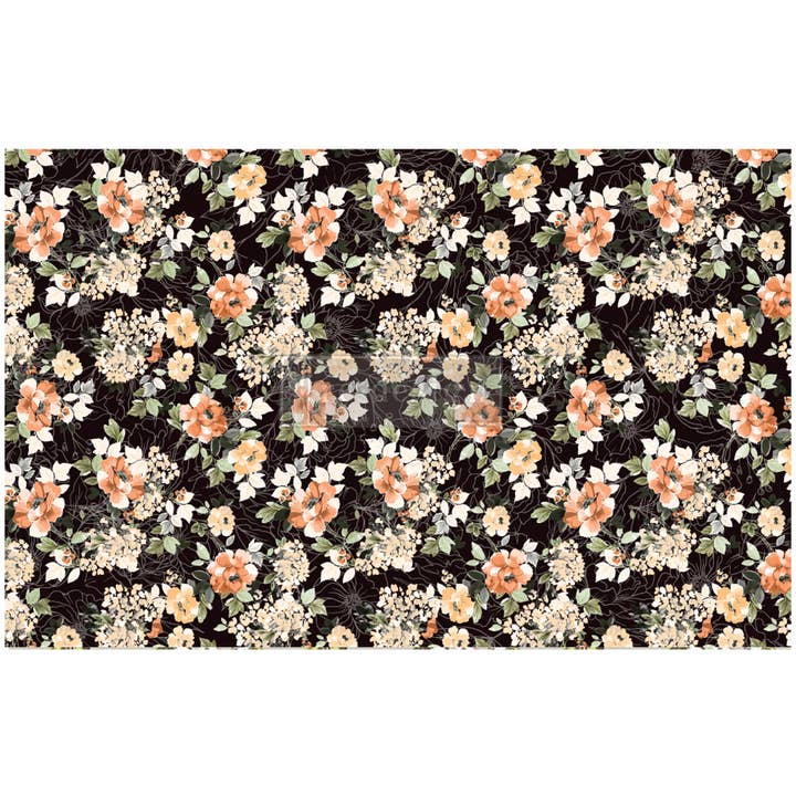 Redesign with Prima - Wholesale Craft Supplies - Redesign With Prima Decoupagetissue Paper Midnight Amber