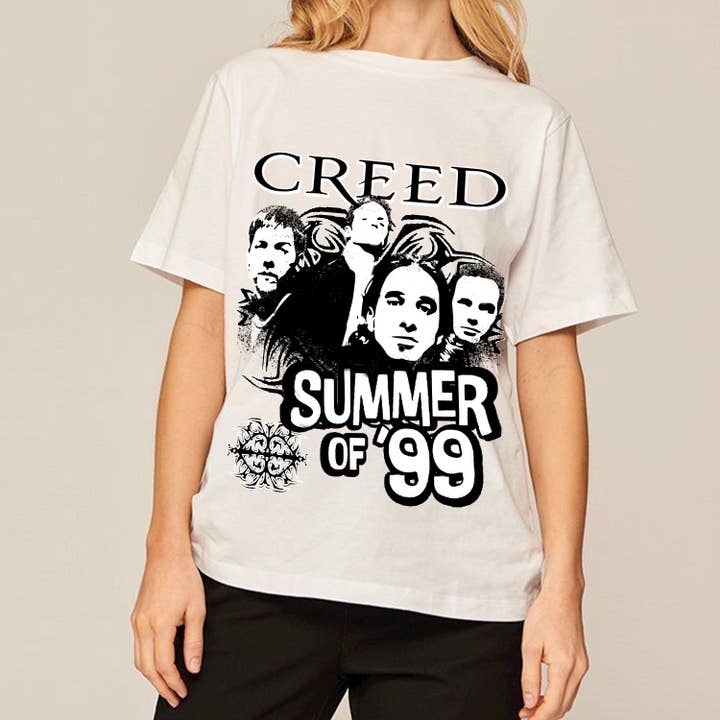 TheKingShirt - Wholesale Graphic Sweatshirt - Women's - Vintage Creed Band Music Apparel Tee and Hoodie Merch
