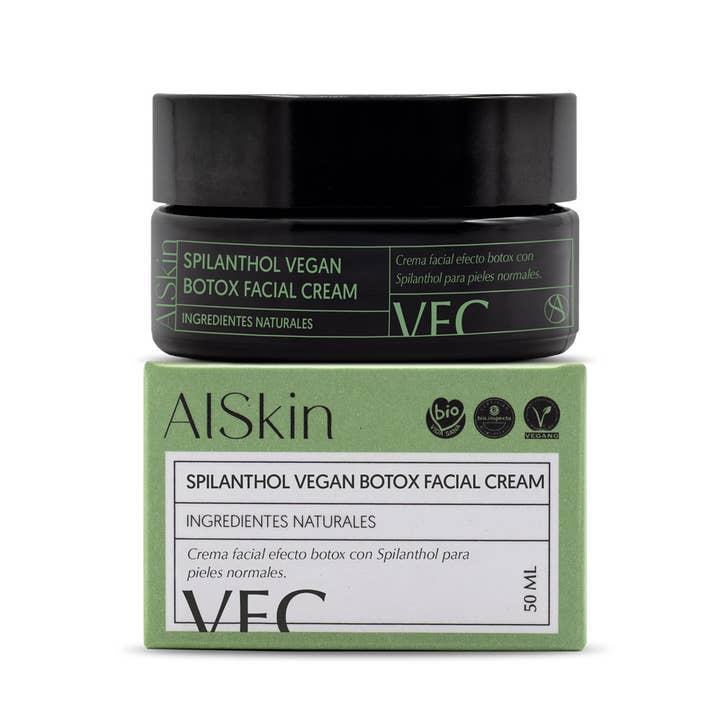 AlSkin Cosmetics - Wholesale Anti-aging moisturiser - Spilanthol Vegan Botox Facial Cream Alskin1