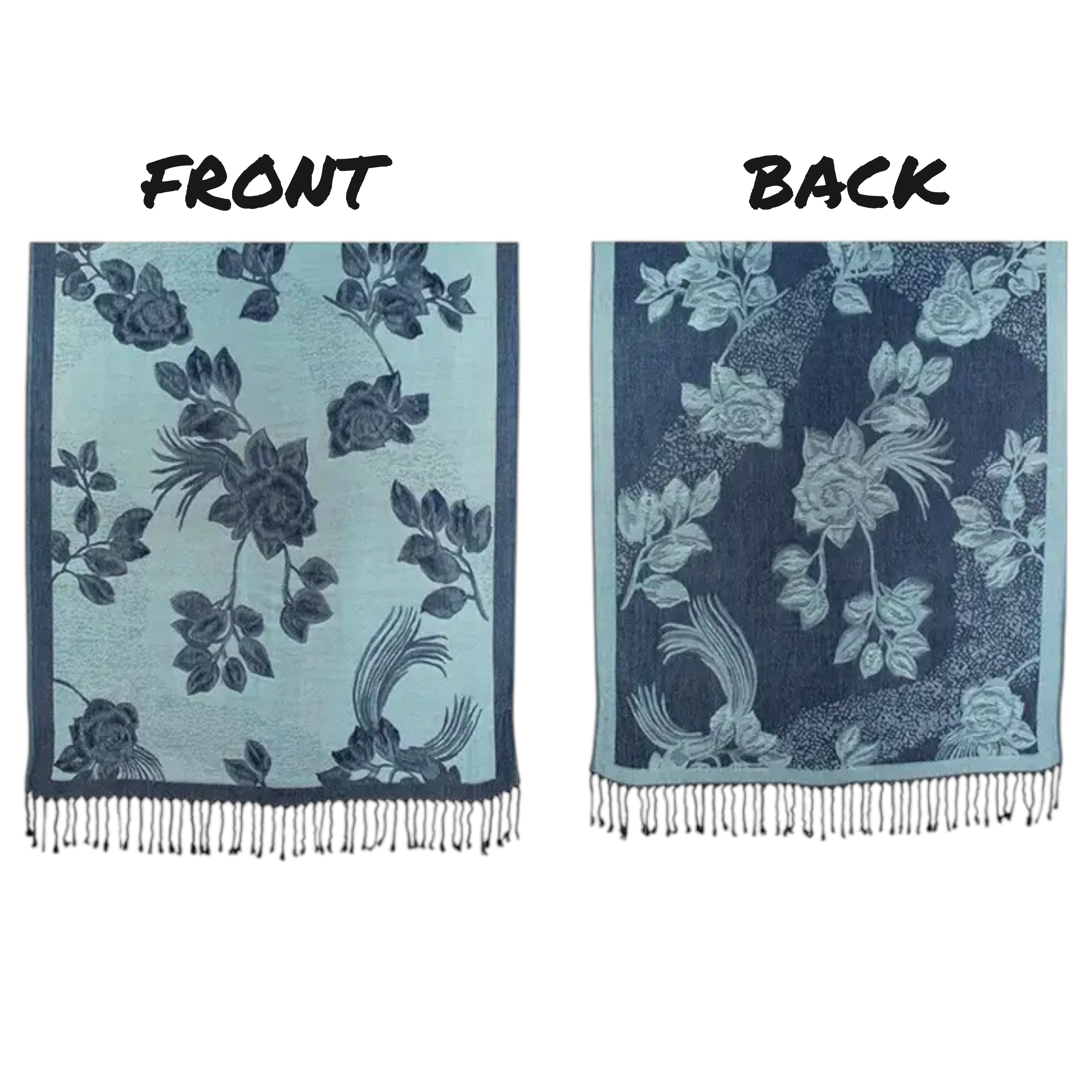 TAPA fashion – wholesale Wrap – Women's – Rose Pashmina RP2025. (12pc)62