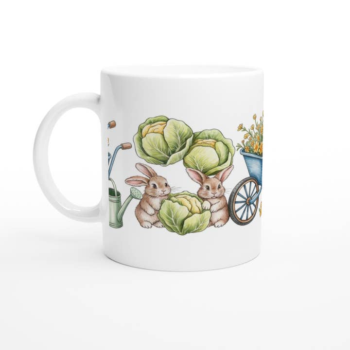 Farmers' Vegetable Patch Inspired Ceramic Mug for wholesale by Aminelle & Willow