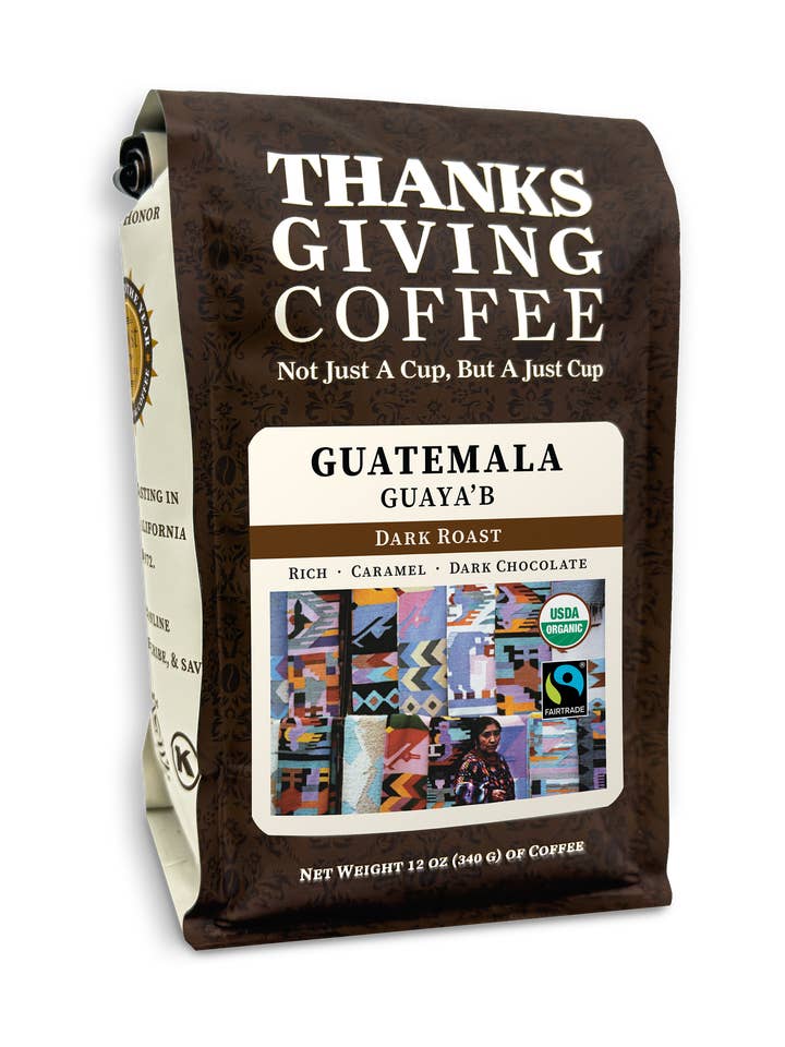 Guatemala - Dark Roast for wholesale by Thanksgiving Coffee Co.