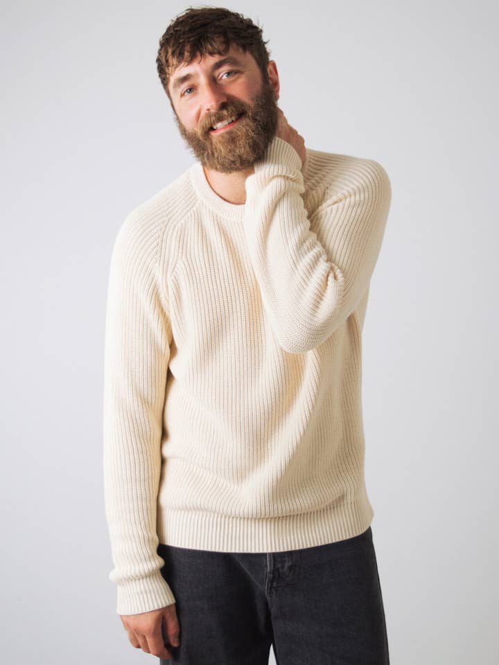 Honest Basics - Wholesale Knit Sweater - Men's - Heavy Knit Jumper Men16