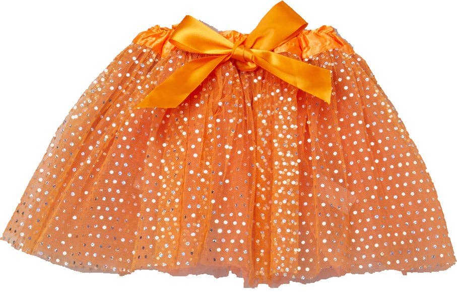 Wenchoice - Wholesale Tutu – Child - Orange Sparkly Dot Tutu