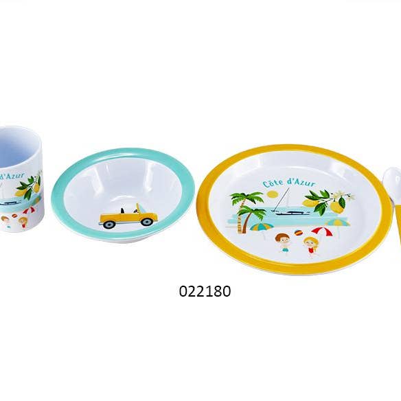 Conjunto de Louça Infantil 5 Peças 'Playa' por atacado de Faye