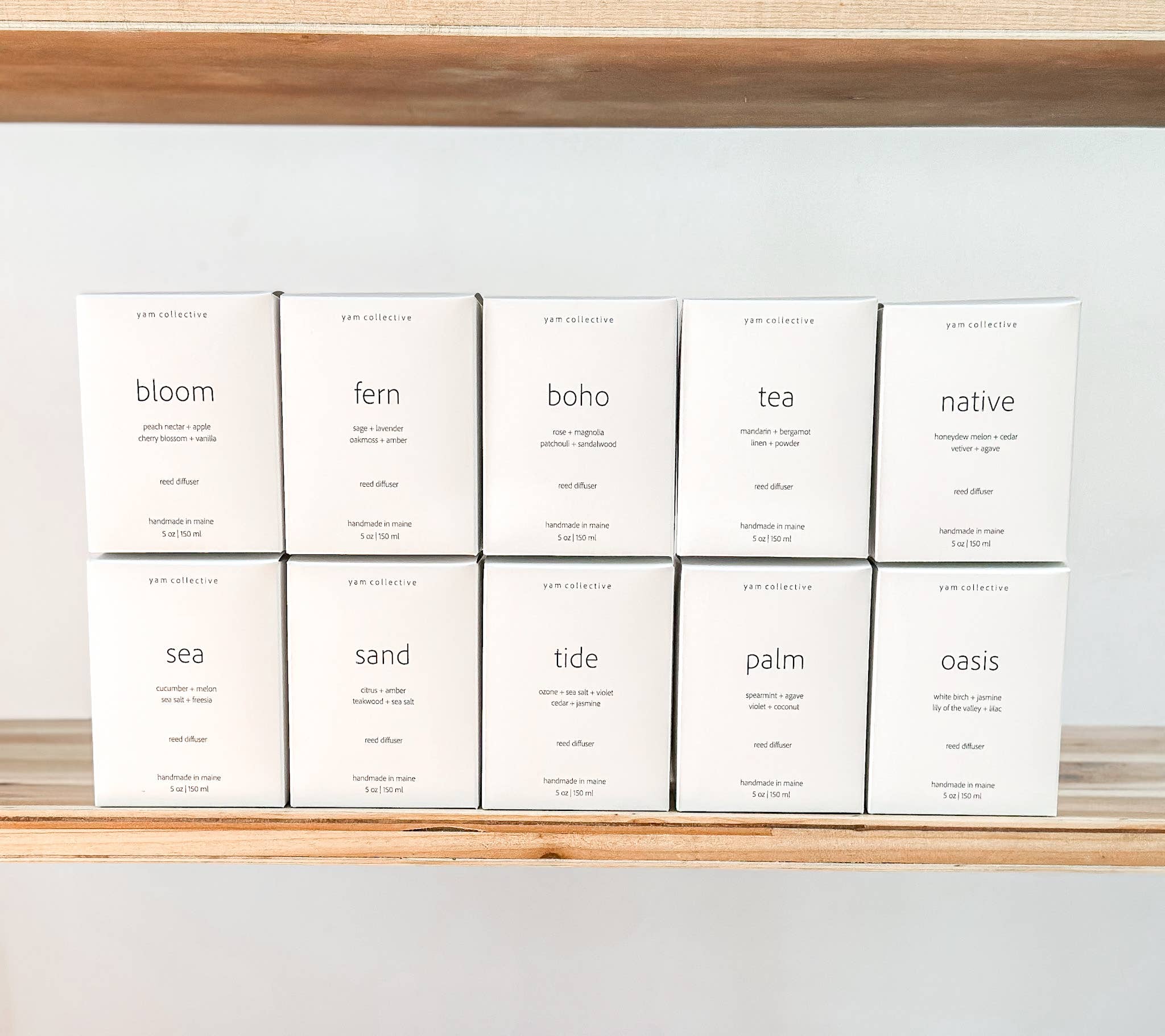 yam collective - Wholesale Reed Diffuser - Tea - Mandarin + Bergamot Reed Diffuser5