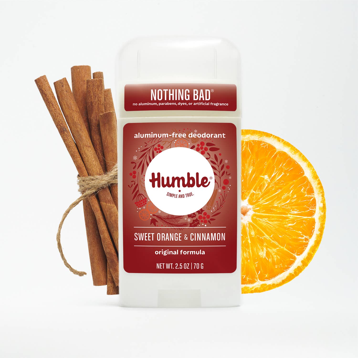 Humble Brands, Inc. - Wholesale Deodorant - Unisex - Sweet Orange & Cinnamon Original Deodorant