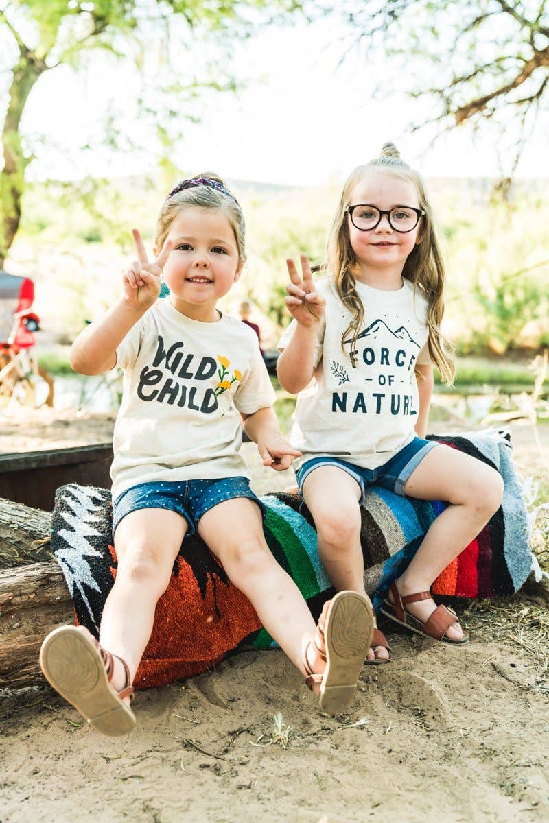 Keep Nature Wild - Wholesale Screen Printed T-Shirt - Kids - Force of Nature Toddler Tee | Natural8