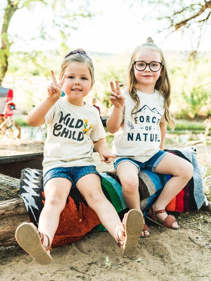 Keep Nature Wild - Wholesale Screen Printed T-Shirt - Kids - Force of Nature Toddler Tee | Natural8