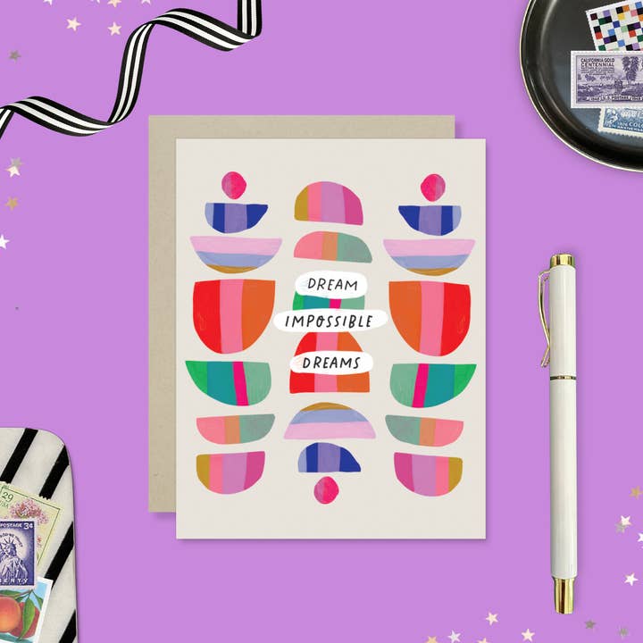 Barone and Co. - Wholesale Birthday Card - Dream Impossible Dreams Birthday Card