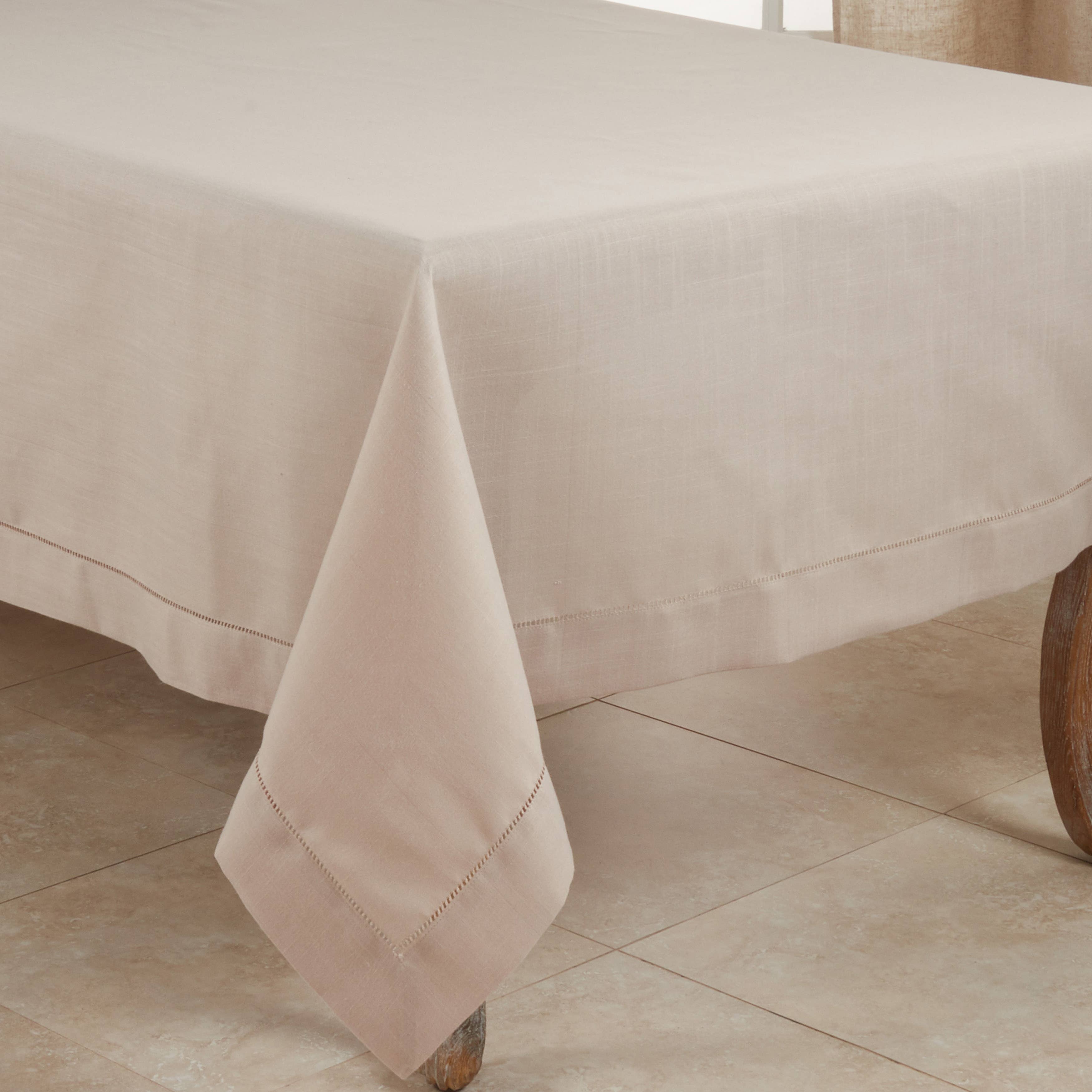 Saro Lifestyle - Wholesale Tablecloth - Tablecloth with Hemstitched Border34