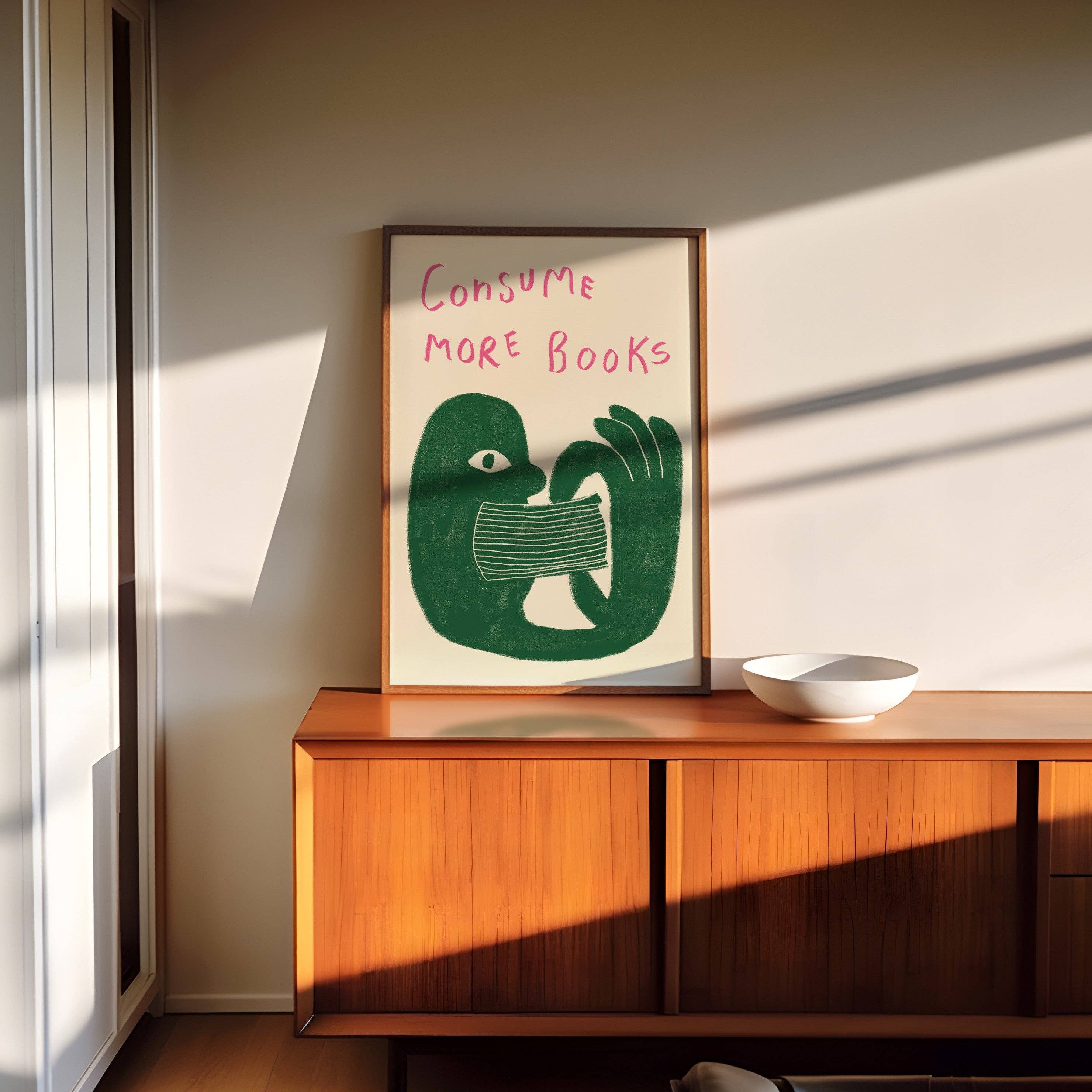 Lune Club - Vente Affiche d'art - Consommez plus de livres imprimés4