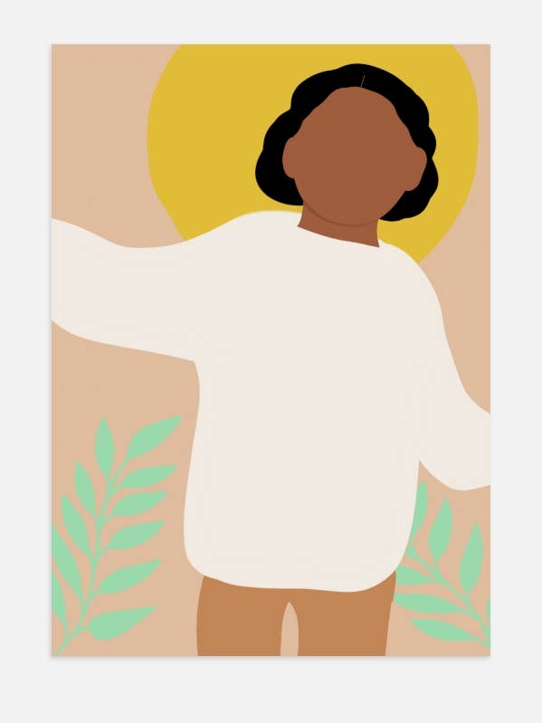 Joy 01 poster for wholesale by Ouéso