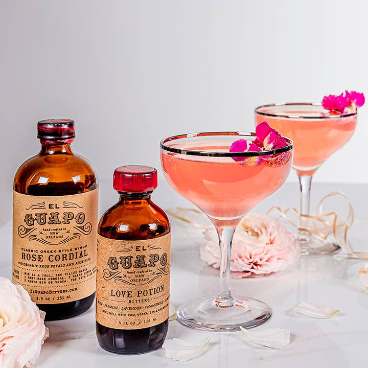 El Guapo - Wholesale Cocktail Mix/Syrup - Syrups: Rose Cordial