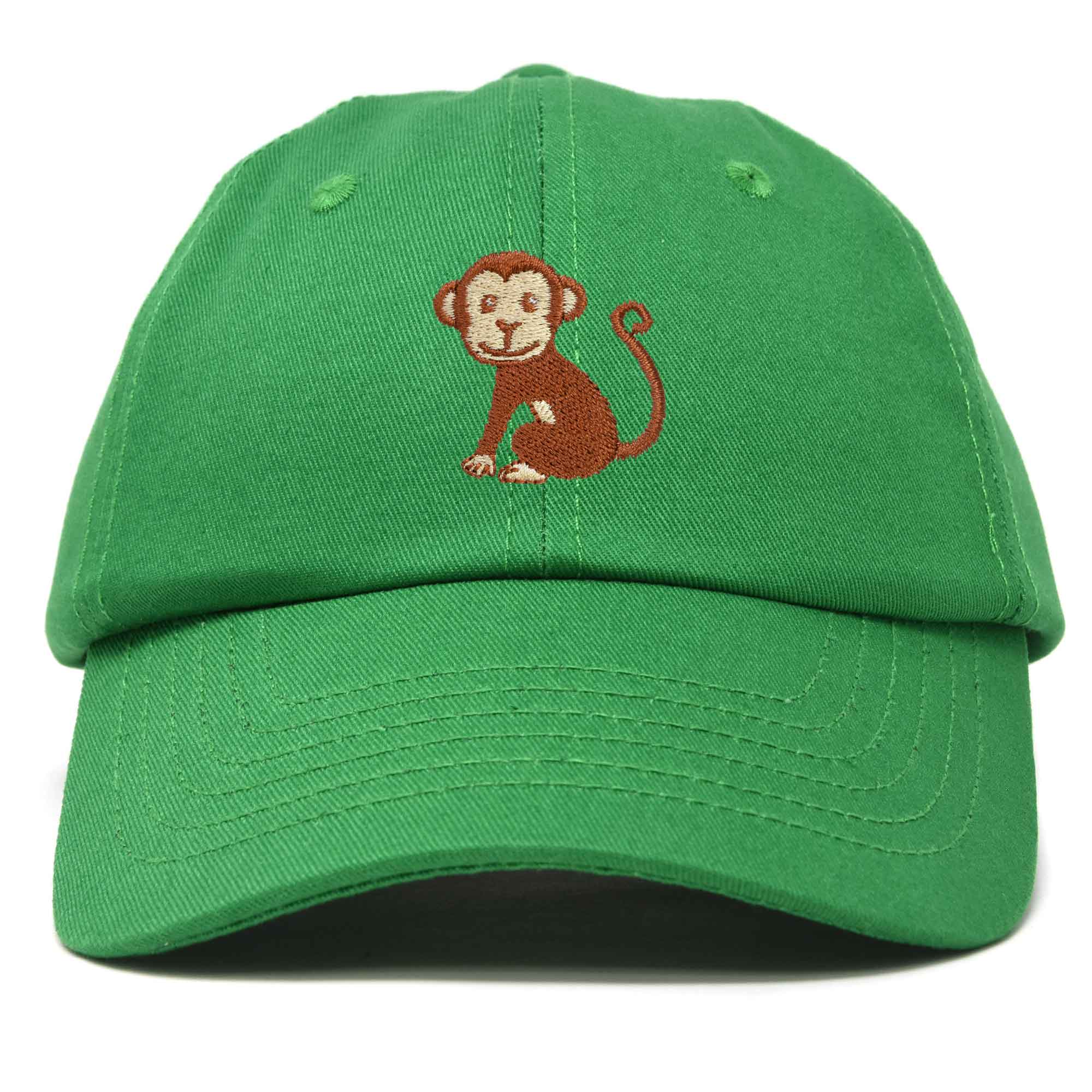 Dalix – Großhandel Basecap – Kinder – DALIX Cute Monkey Kinderhut bestickte Ballkappe Mädchen Jungen8