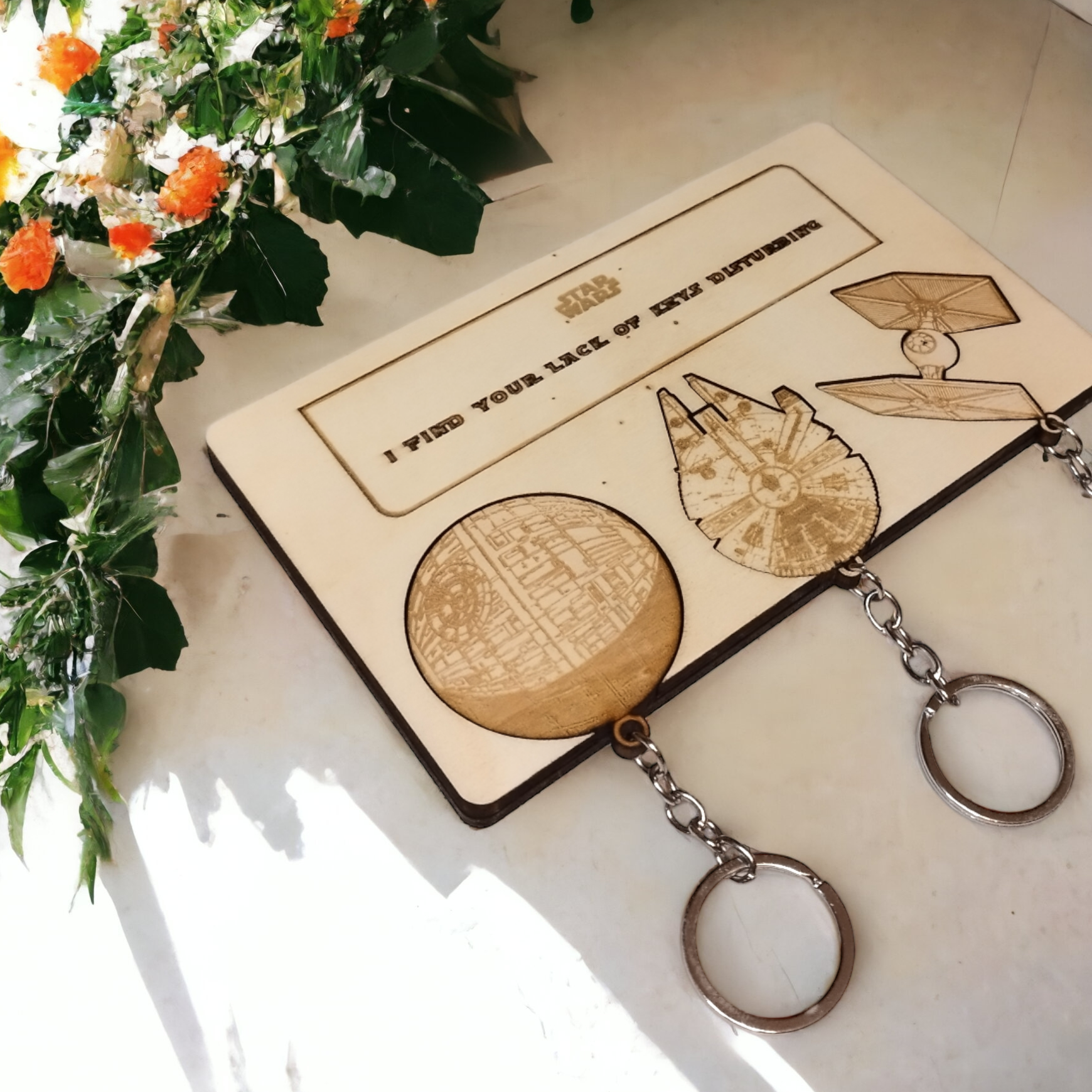 Studio Rima – wholesale Keychain – Unisex – Star Wars Ships Wall Mounted Key Holder - Geek Keychains4