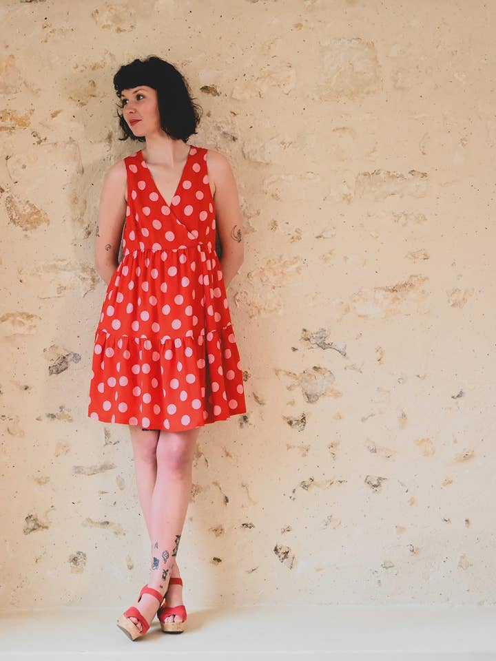 Patron couture - Robe Paquerette pour la vente par COUSETTE