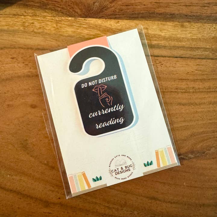 Sweet Heat Studios - Wholesale Bookmark - Do Not Disturb Currently Reading Magnetic Bookmark2