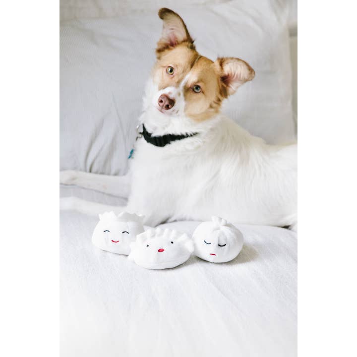 Pearhead - Wholesale Pet Plush Toy - Dog - Dim Sum Pet Toys, Set of 35