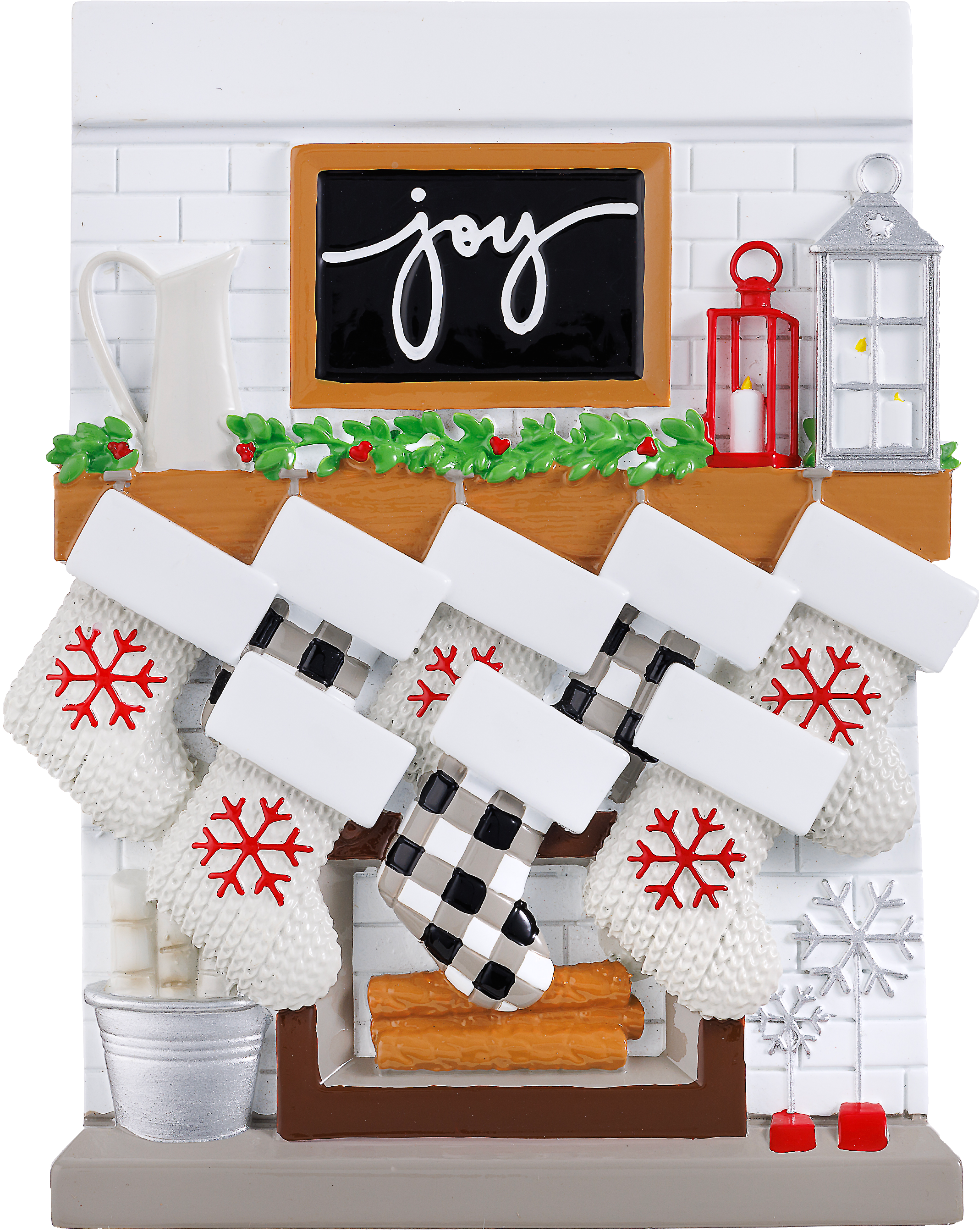 PolarX Ornaments – Großhandel Verzierung – Personalisierter Schmuckanhänger Kaminmantel Familie9