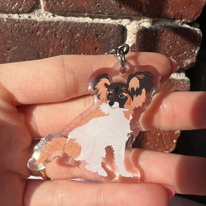 Our Cheery Corner - Wholesale Keychain - Unisex - Papillon Keychain1