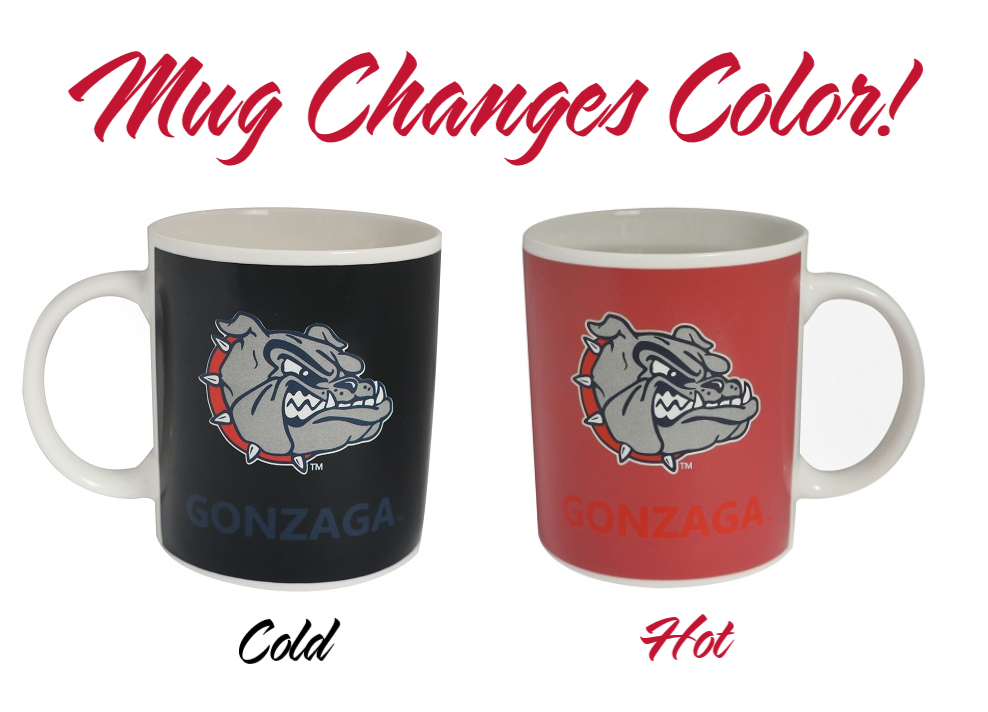 Sunkiss - Wholesale Coffee Mug - Gonzaga University Color Changing Coffee Mug0