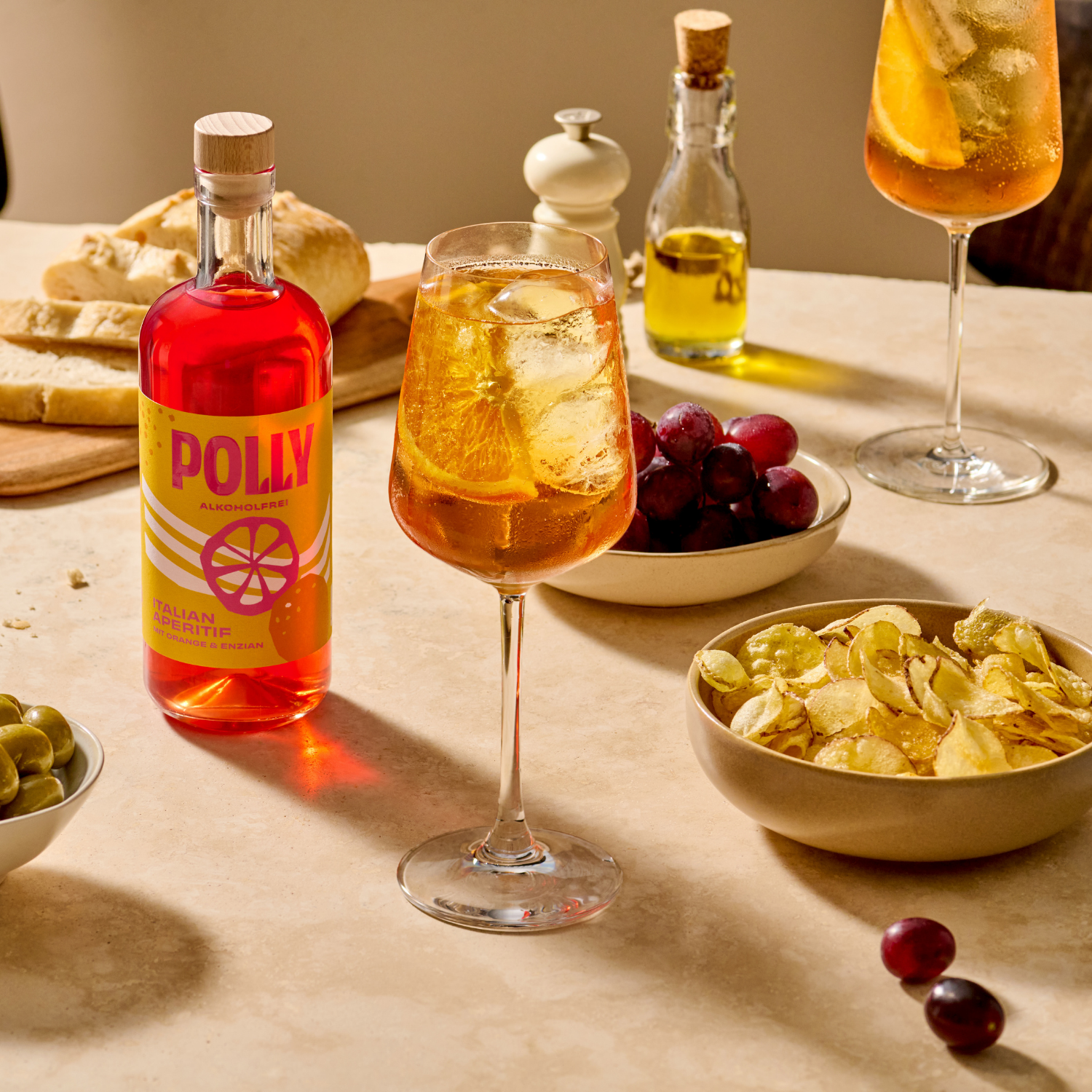 POLLY - Wholesale Non-Alcoholic Aperitif/Mocktail - POLLY Italian Aperitif 500 ml | non-alcoholic1
