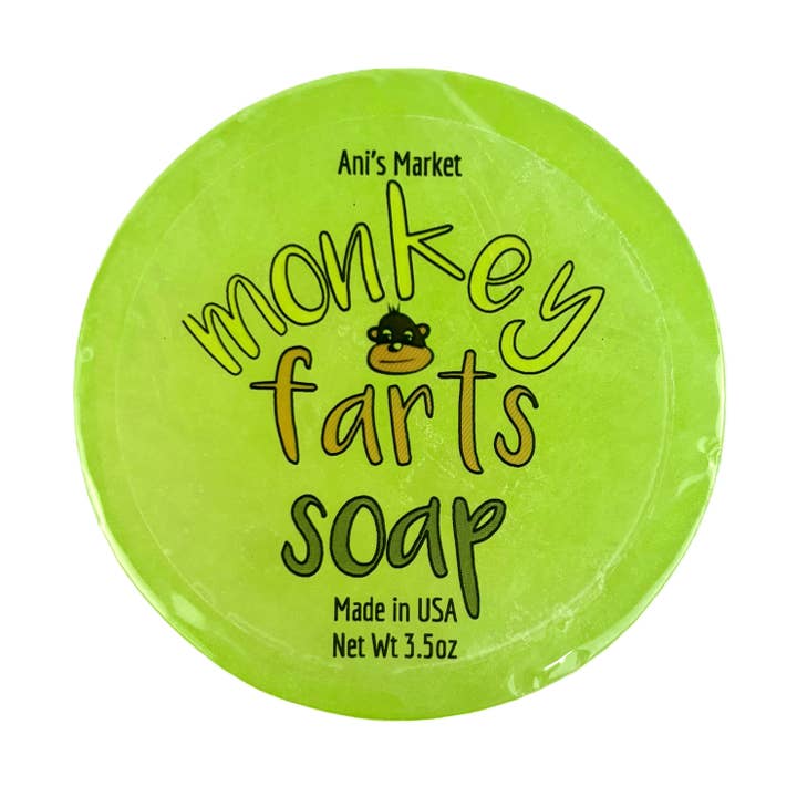 Monkey Farts Soap for wholesale by Ani’s Market LLC