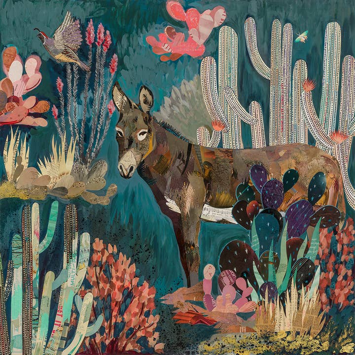 Dolan Geiman - Wholesale Art Print - Art Print | Southwest Donkey Wall Art | BURRO COUNTRY