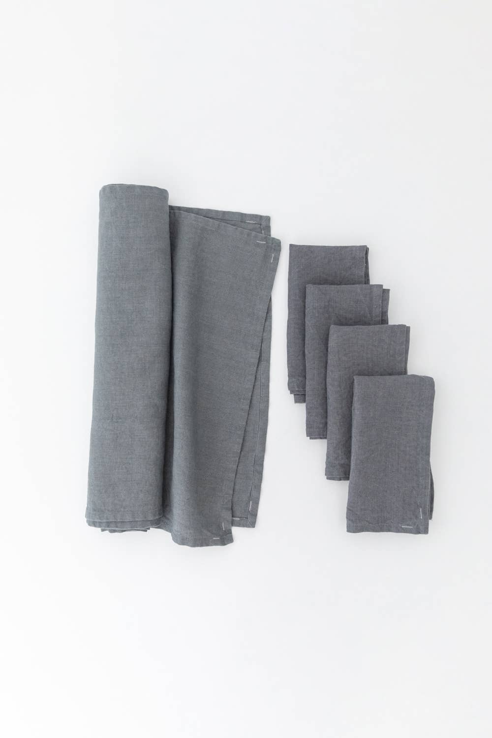 Heirloomed Collection - Wholesale Table Runner - Keepsake Linen Table Runner Pewter2