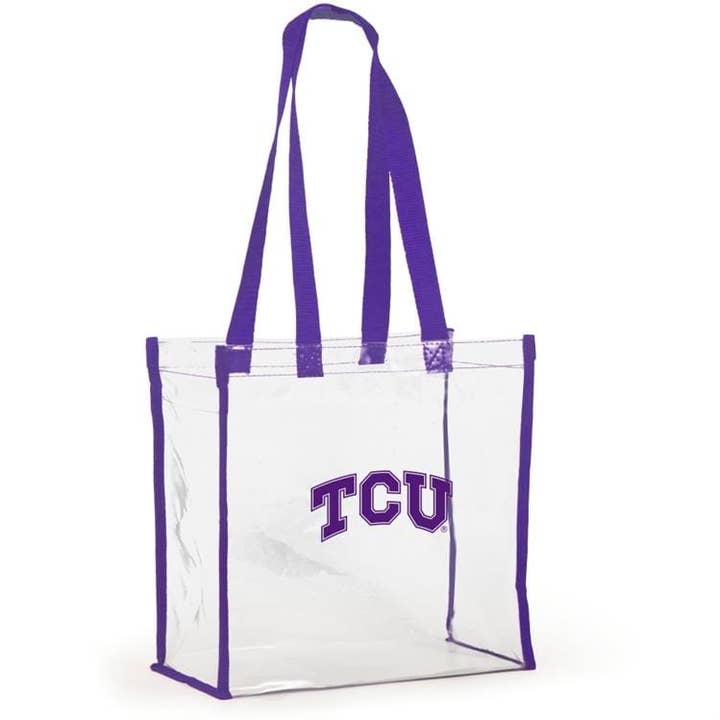 Stadium Tote- Texas Christian for wholesale by Desden
