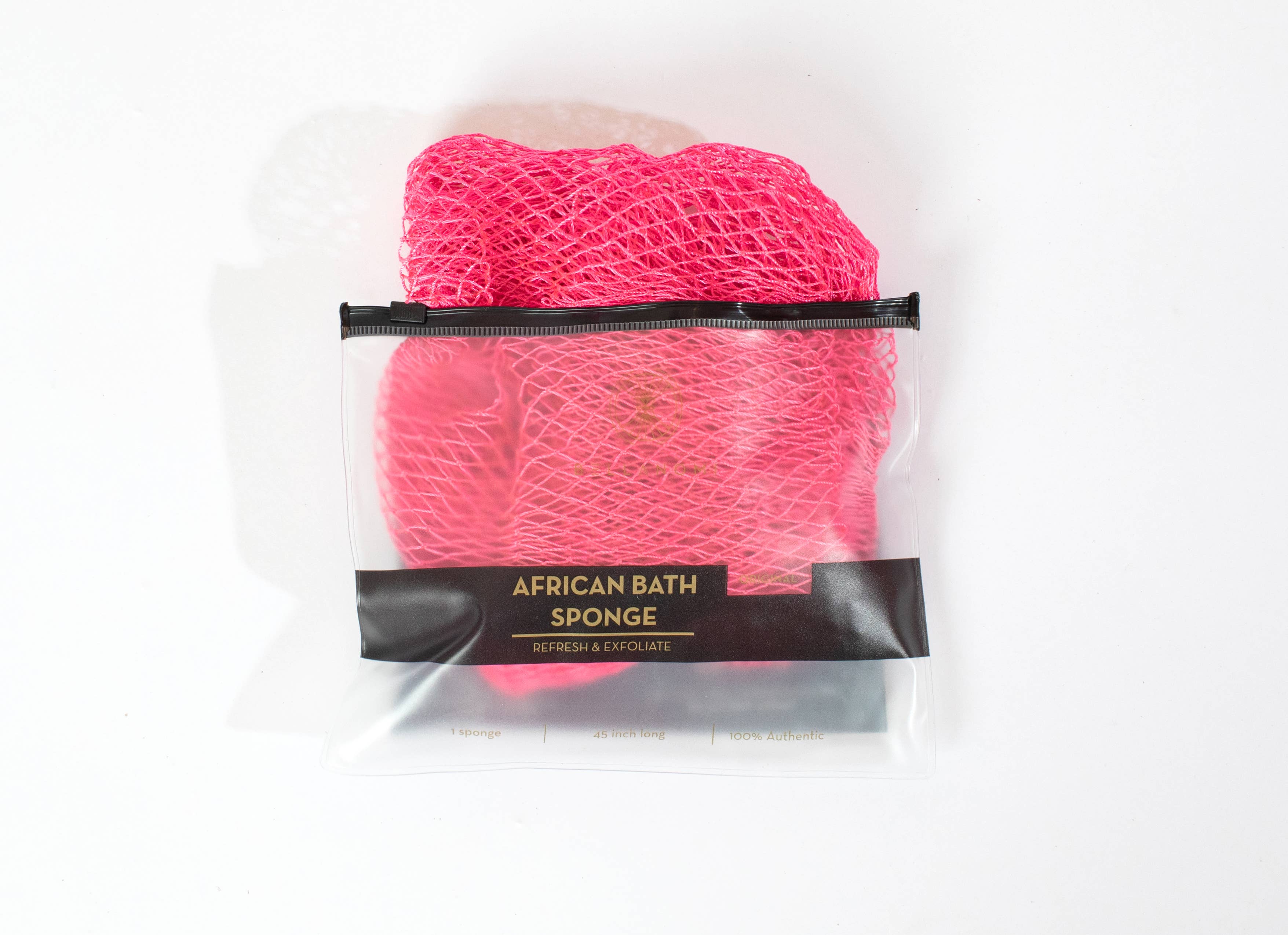 Bellanomi Skincare - Venta al por mayor Pufs/esponjas de baño - Esponja exfoliante africana de red de 114 cm - Más vendida8