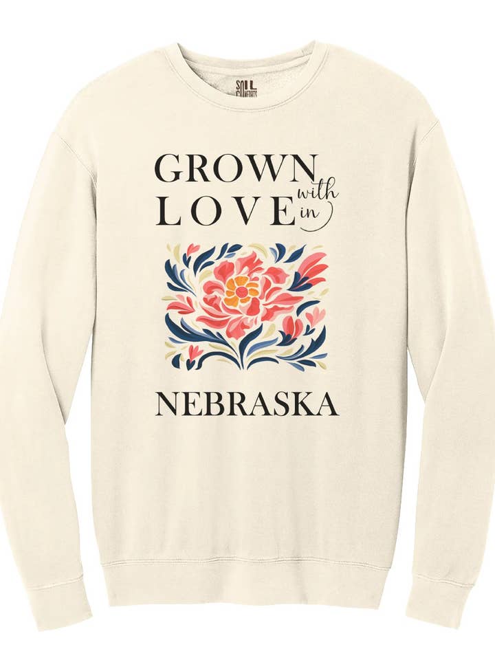 Felpa Nebraska Floral Matisse per la vendita all'ingrosso da parte di Soil Comforts