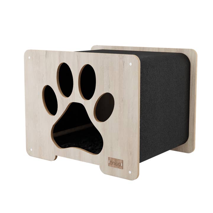 The Hut Scratchable Cat Hideout for wholesale by Noba Animal Co.