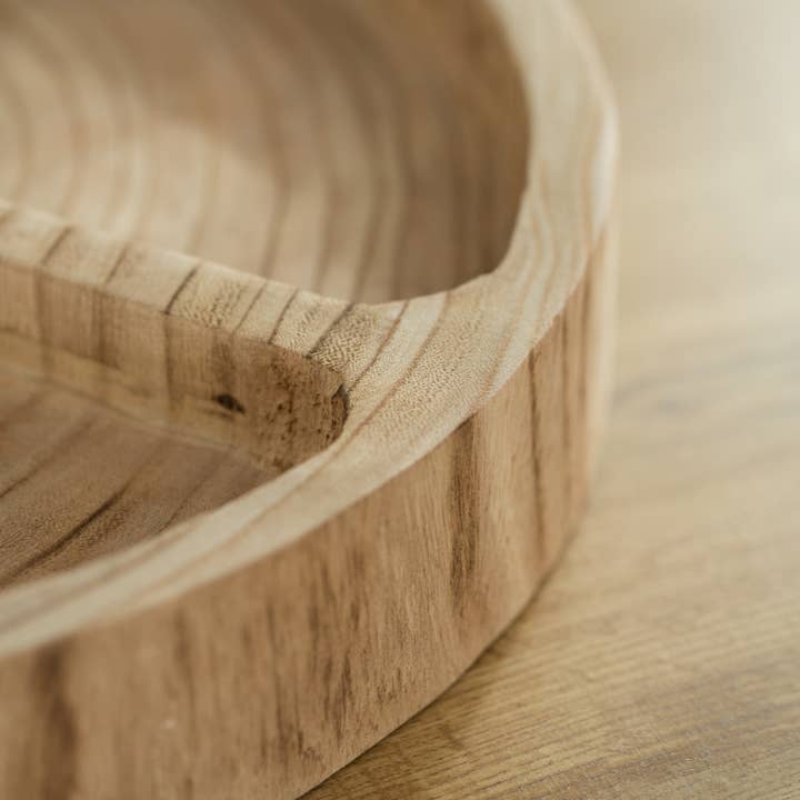 Quickway Imports - Wholesale Serving tray - 3 Sectional Round Snack Tray for Dining Table and Kitchen5