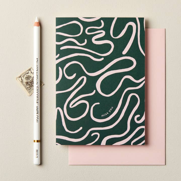 Savner dig kærlighedskort | Kærlighedskort | Venskabskort | Moderne for engroshandel hos Ink & Bloom