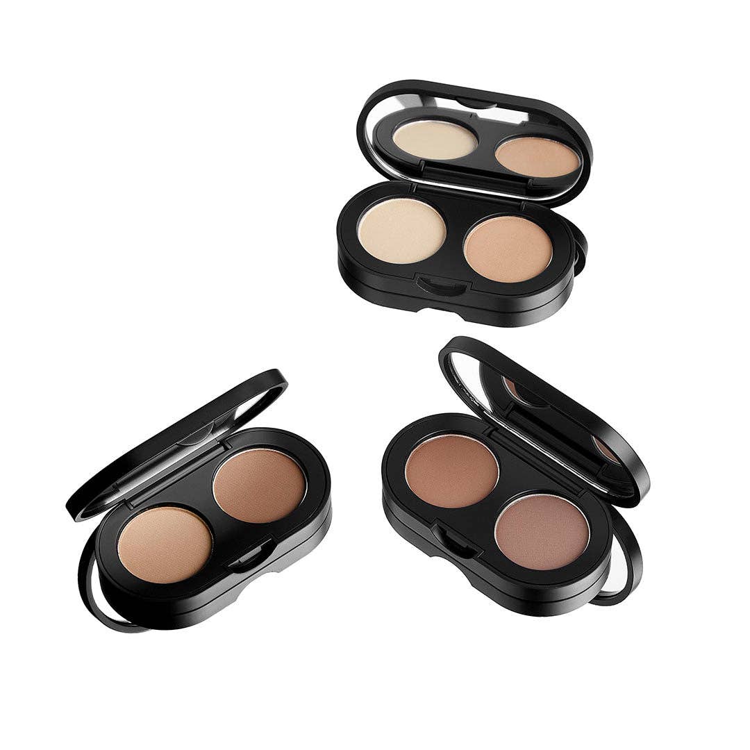 Sigma Beauty - Wholesale Eyeshadow Palette - COLOR + SHAPE BROW POWDER DUO11