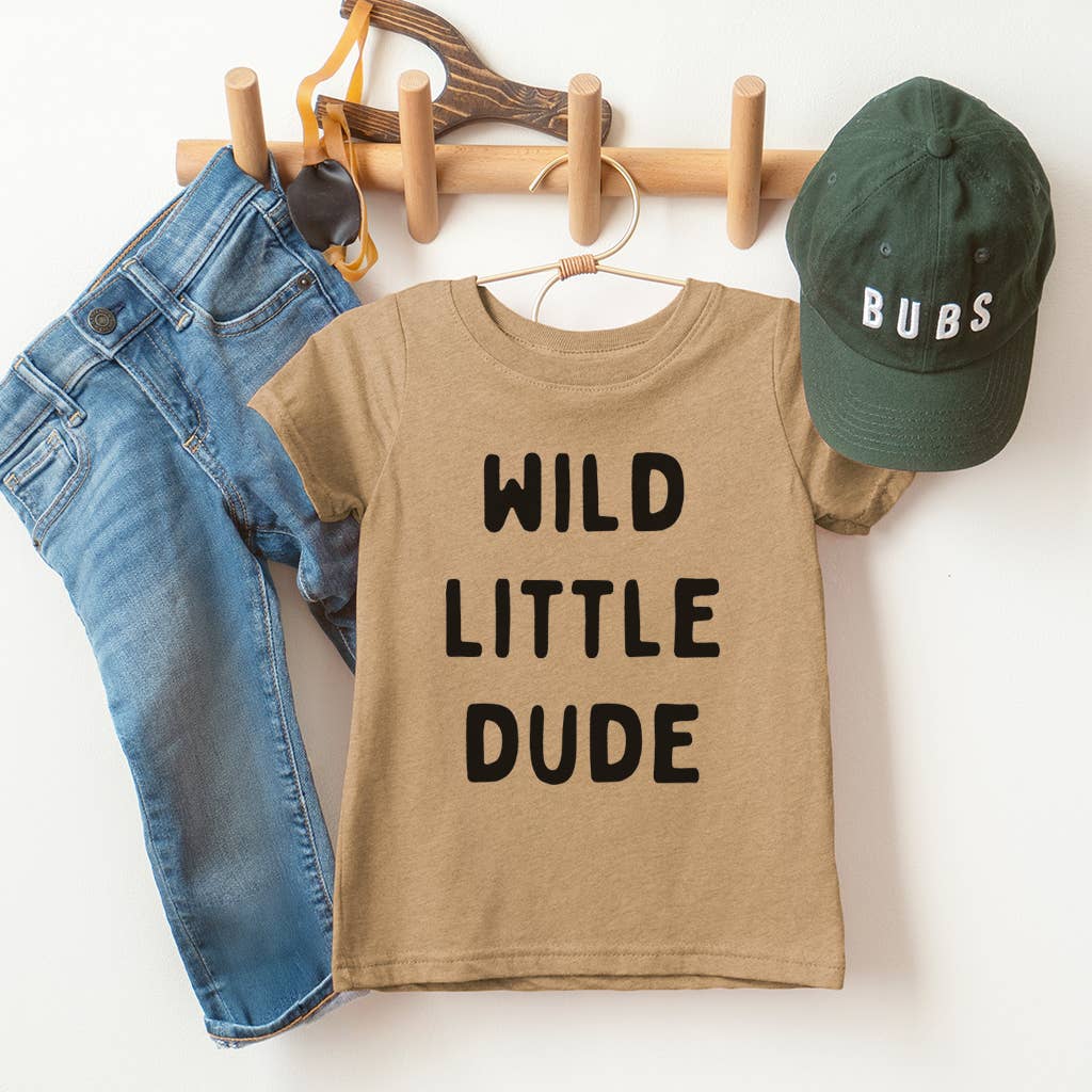 Holland Ave Clothing - Wholesale Screen Printed T-Shirt - Kids - Wild Little Dude | Boys Tee