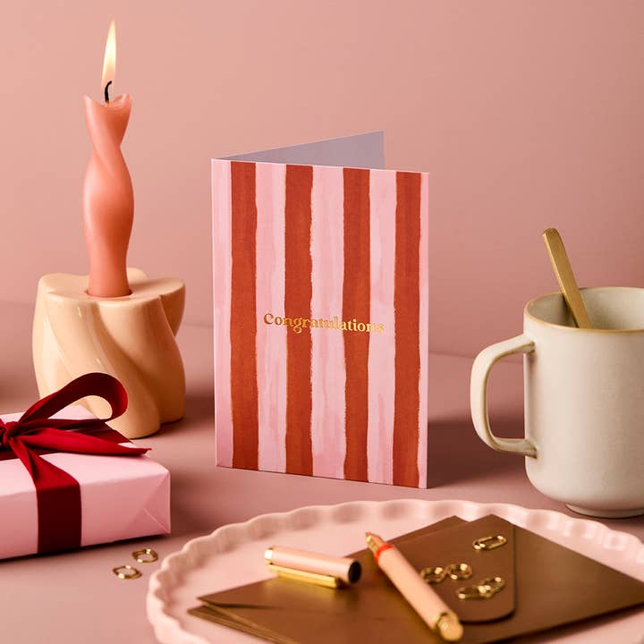 Gabrielle & Celine Greeting Cards Australia - Wholesale Congratulations card - Congratulations Card | Modern Foil Stationery2