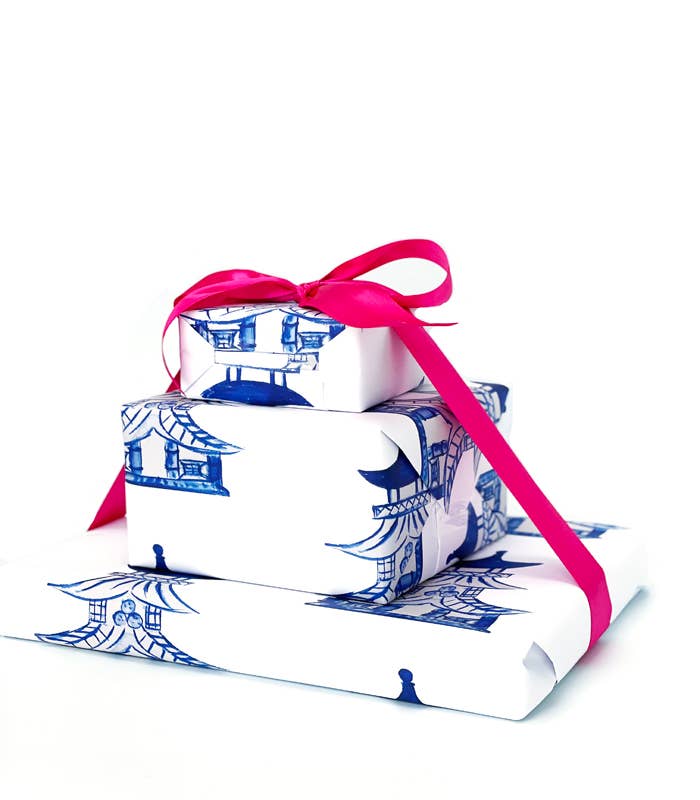 JOSIL Paperie & Gift – wholesale Wrapping paper roll – Pagoda Gift Wrap3