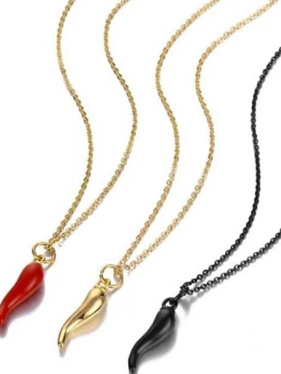 Cornicello- Italiaans hoornketting - bescherming en passie voor wholesale door HoopLa