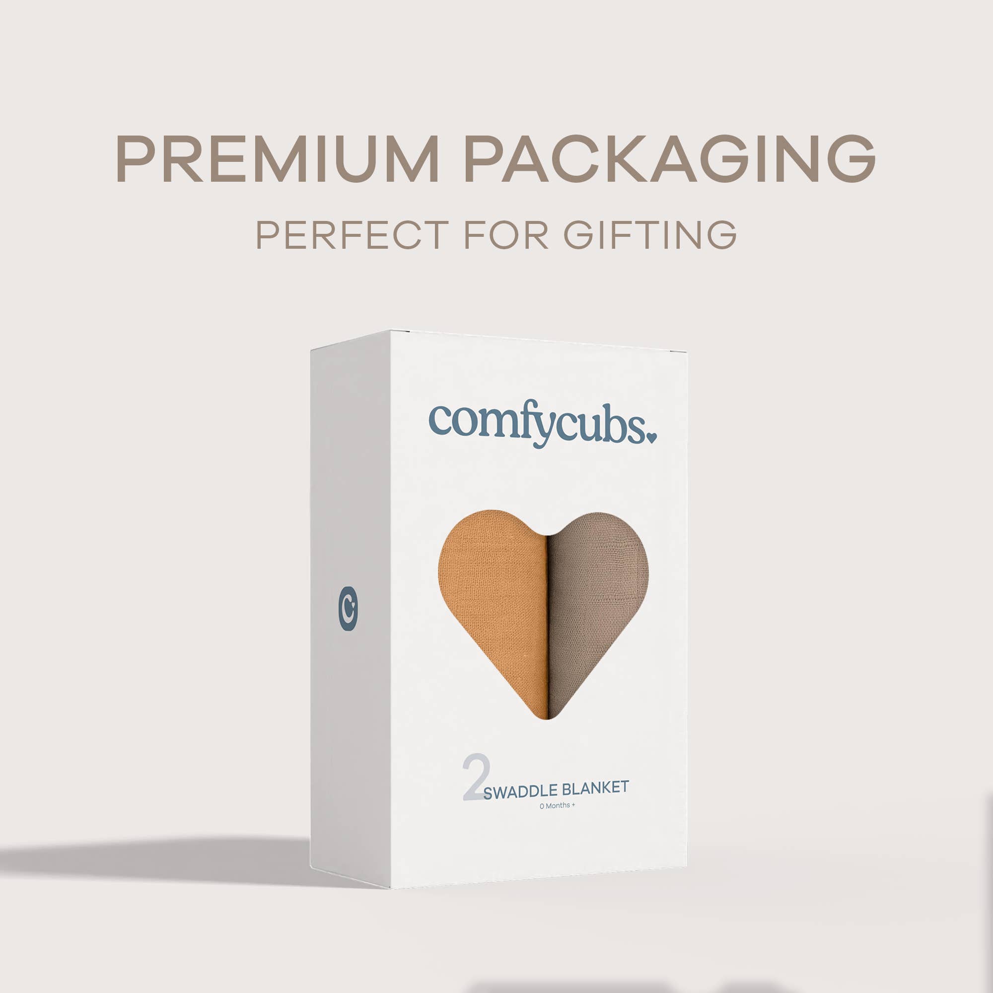 Comfy Cubs - Wholesale Swaddle - Baby - Muslin Swaddle Blankets, Pack 1 & 2 by Comfy Cubs25