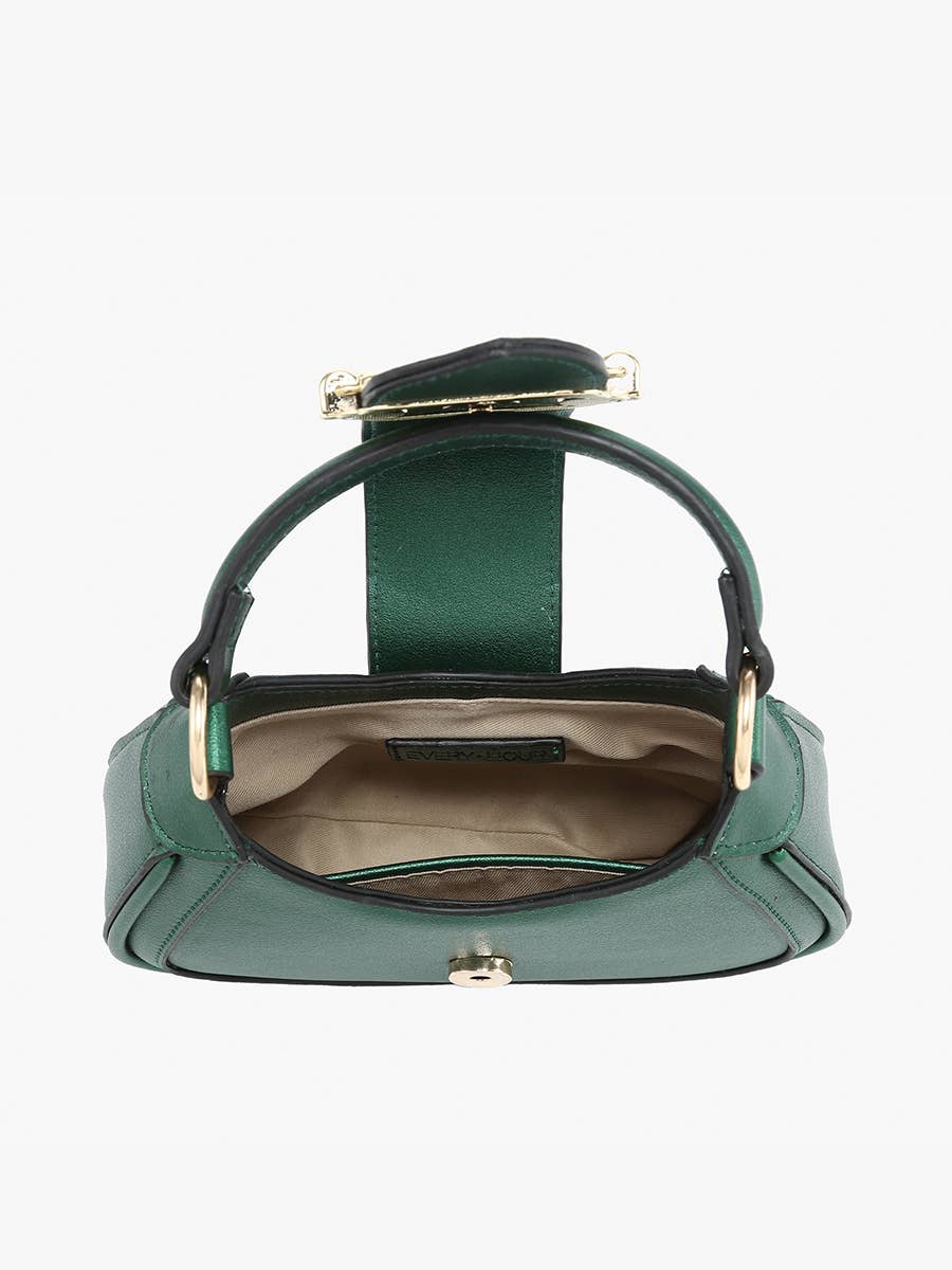 Jen & Co. - Wholesale Crossbody Bag - Women's - EH2563 Malia Buckle Crossbody/Satchel w/ Chain Strap6