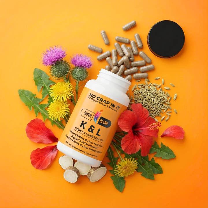 Supervitamine pour les reins et le foie pour la vente par No Crap In It