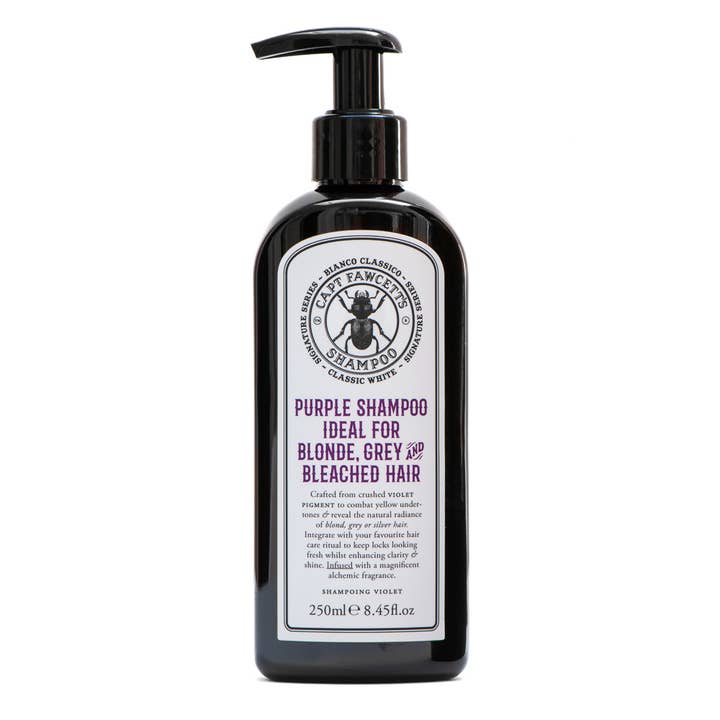 Bianco Classico Purple Shampoo for wholesale by Captain Fawcett