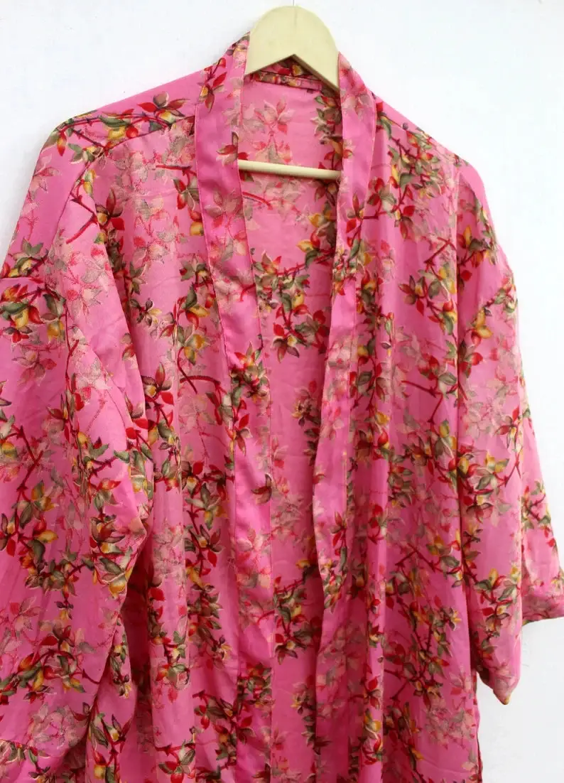 GYPSY STUDIO – wholesale Kimono – Women's – Indian Silk Kimono Crepe Silk Kimono Sari Kimono Festival 6