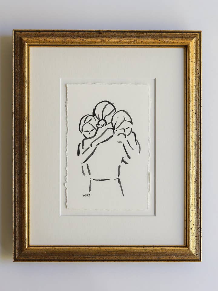 Hold You Print No. 8 for wholesale by Rebekah Webb Studio