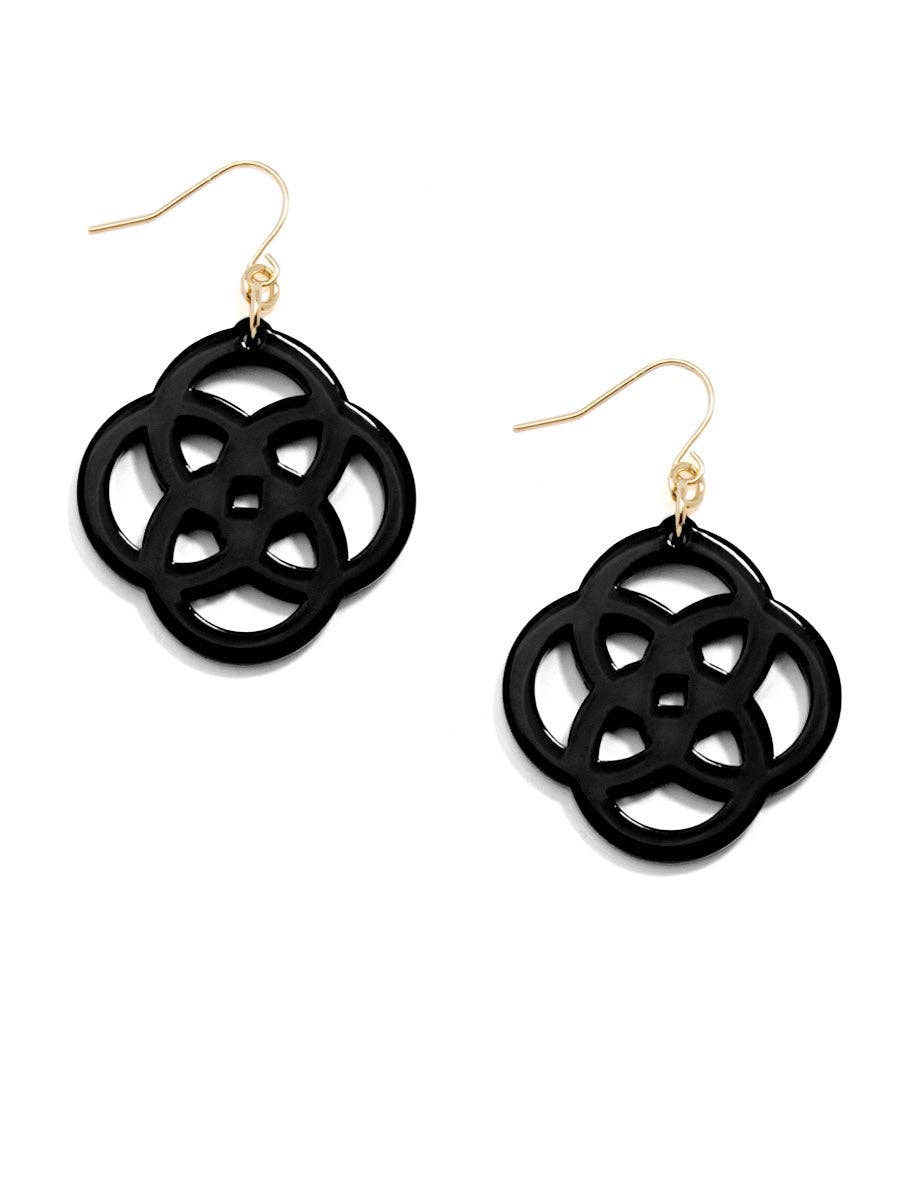 ZENZII Jewelry - Wholesale Dangle Earrings - Clover Drop Earring12