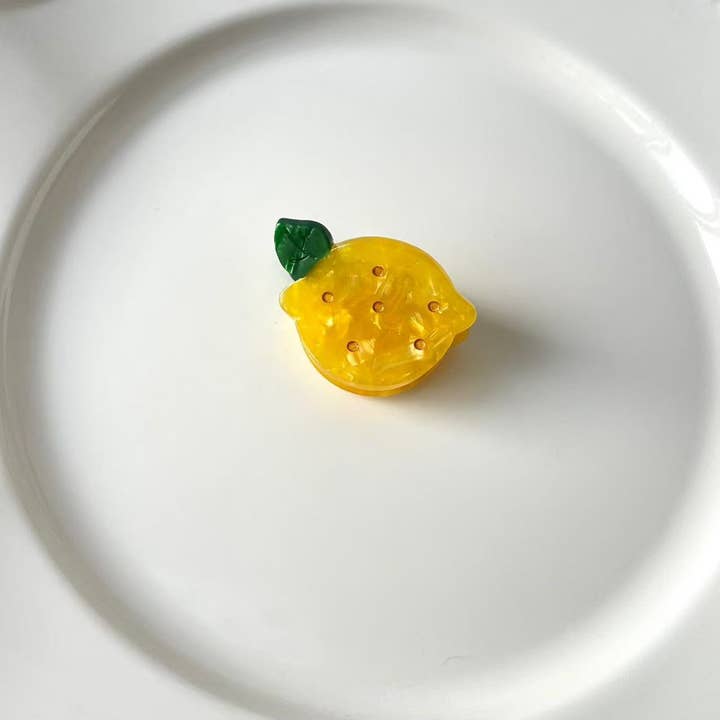 SoapElenGlen - Wholesale Hair clip – Women’s - Marine Animal Series Hair Clip, Acetate Fruit Mini Claw Clip4